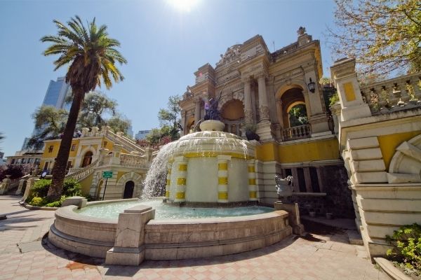 Qué hacer en Santiago de Chile - Cerro Santa Lucia