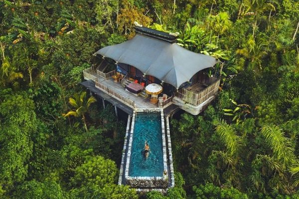 Mejores hoteles del mundo Capella Ubud, Bali, Indonesia