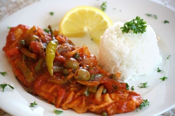 comidas mexicanas - Pescado a la Veracruzana